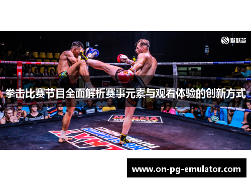 拳击比赛节目全面解析赛事元素与观看体验的创新方式