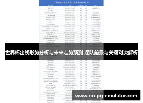 世界杯出线形势分析与未来走势预测 逐队前景与关键对决解析